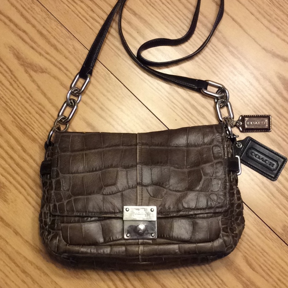 Coach Chelsea Cro-Embossed Satchel Bag